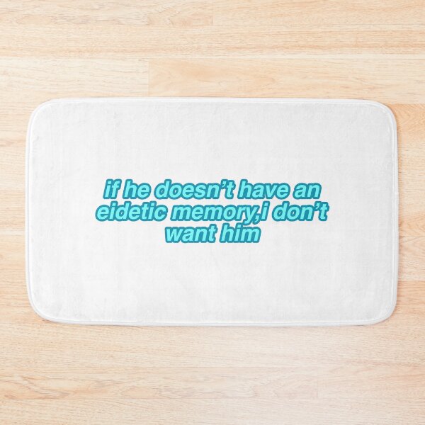 Item preview, eidetic memory designed and sold by reaganreese.