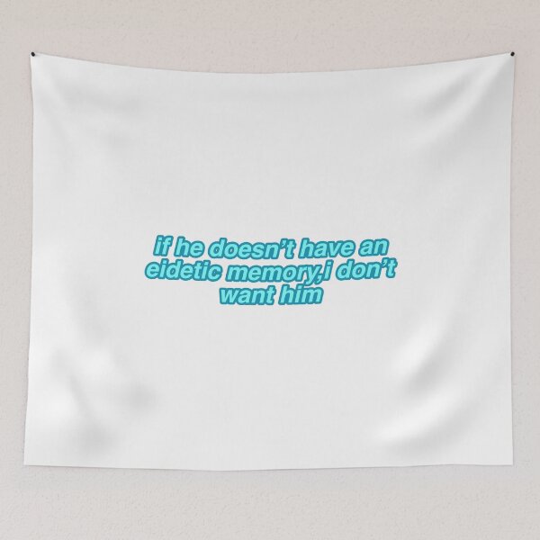 Item preview, eidetic memory designed and sold by reaganreese.
