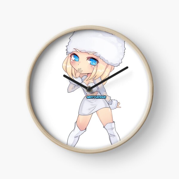 KGB Cosplay Art (Close-up) Clock