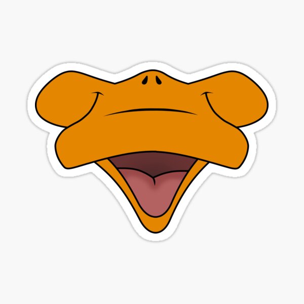 Item preview, Funny cartoon duck smile designed and sold by TravellingWolf.