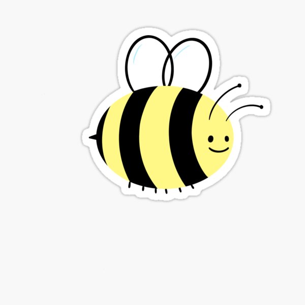 Bee Flying Stickers Redbubble - angry flying bee roblox