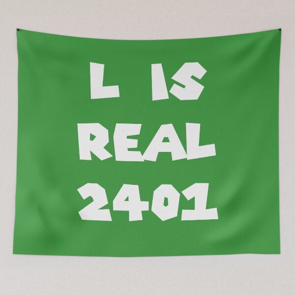 Item preview, L Is Real 2401 designed and sold by joshcartoonguy.
