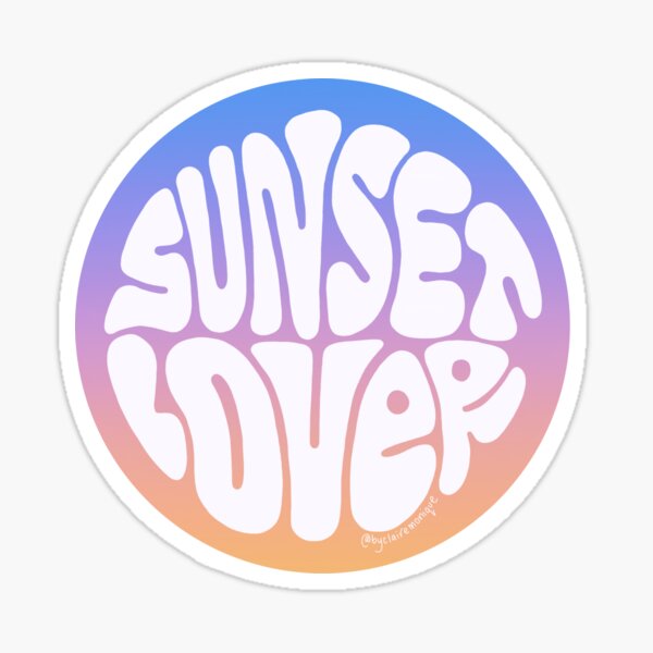 Sunset Lover Sticker