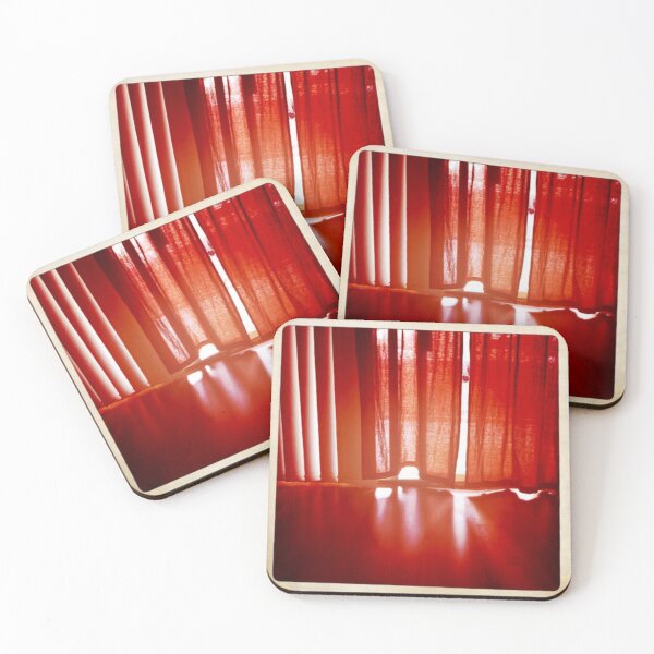 Item preview, Red curtans designed and sold by Goggleboy Designs.
