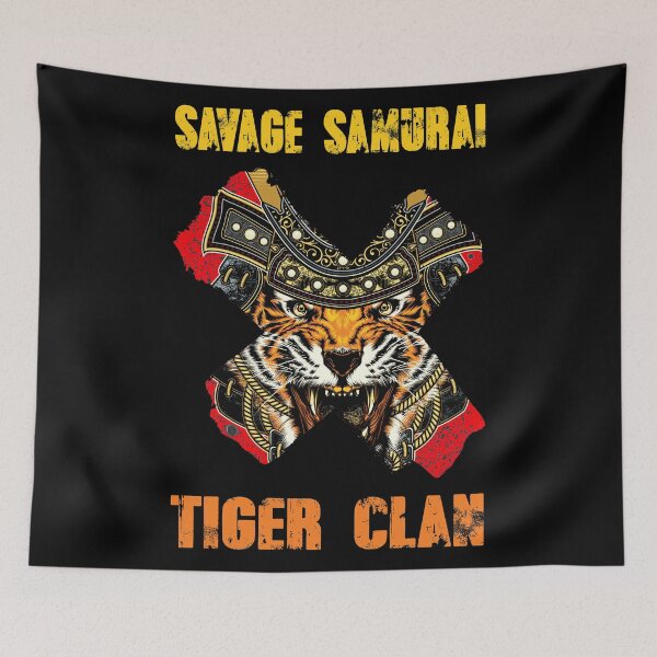 Item preview, Savage Samurai Tiger Clan designed and sold by MaddFictional.