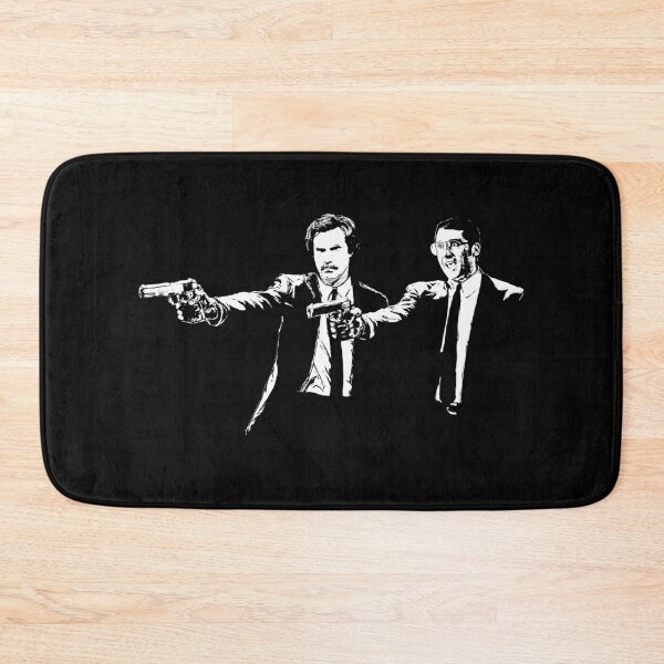 Item preview, Anchorman Ron Burgandy And Brick Tamland Pulp Fiction designed and sold by Bevatron.