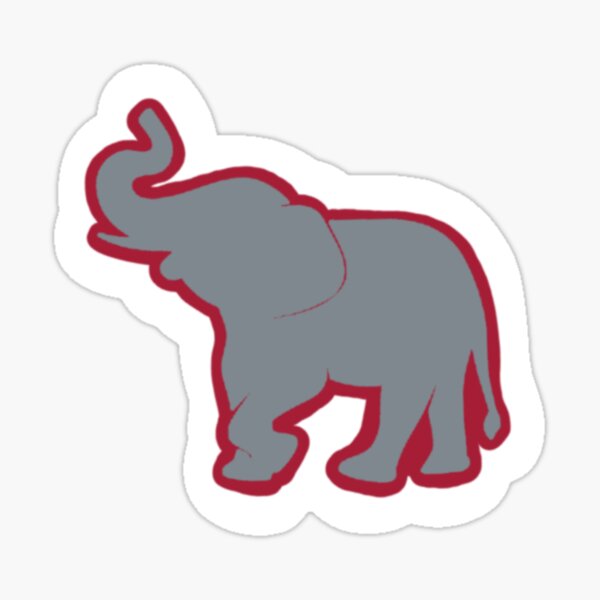 Alabama Crimson Tide Elephant Head