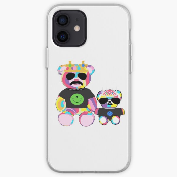 Rainbow Bear with shirts iPhone Soft Case