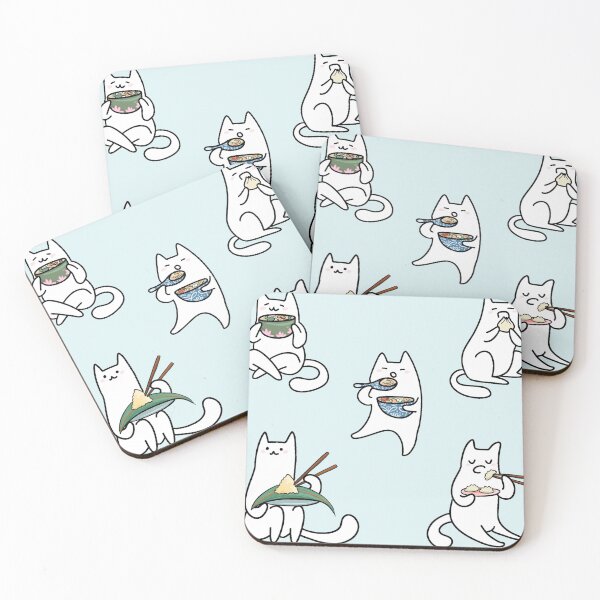 Item preview, Chinese Food Cats designed and sold by little  ochre.
