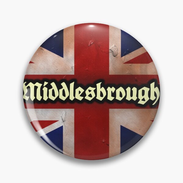 Item preview, Middlesbrough designed and sold by stickart-marek.