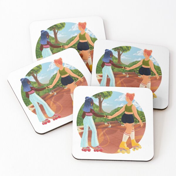 Item preview, Roller skate girlfriends designed and sold by August Medema.