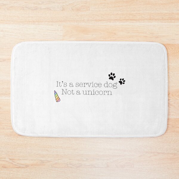 Item preview, It’s a service dog, not a unicorn designed and sold by Artverseodyssey.