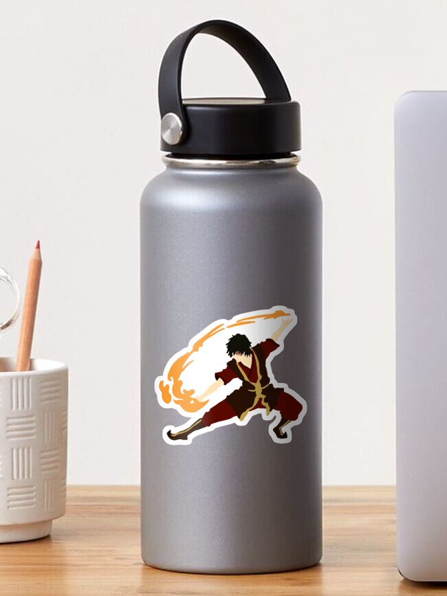 Thumbnail 1 of 3, Sticker, Zuko With Fire designed and sold by Courage-turtle.