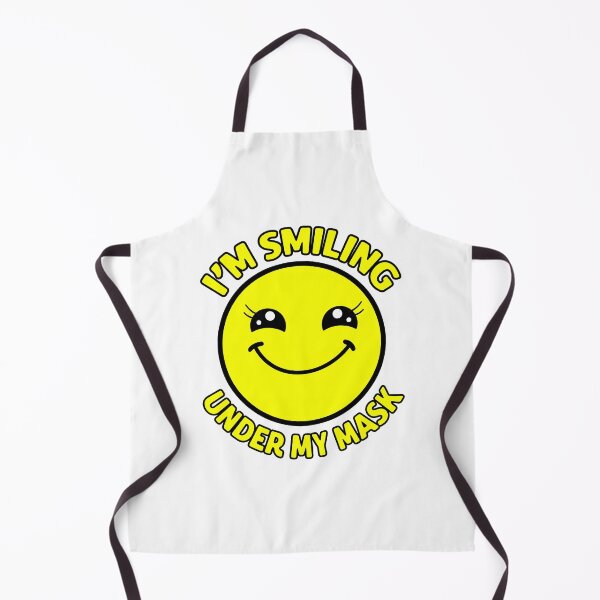 Item preview, I'm Smiling Under My Mask designed and sold by funnytshirtemp.