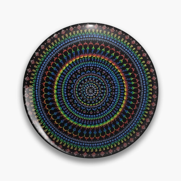 Item preview, Rainbow Mandala designed and sold by Susan Segal.