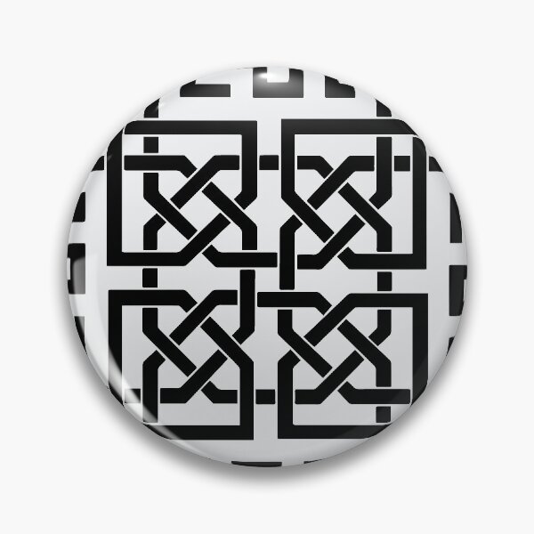 Item preview,  Arabic Calligraphy of (AL HAMDU LELLAH) in Square Kufic Style, translated as (Praise to Allah) or (Thank GOD) designed and sold by mashmosh.