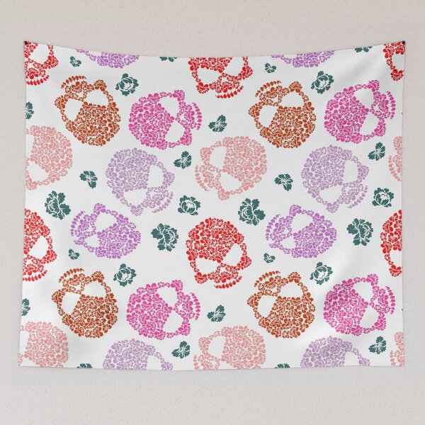Item preview, Skulls pattern designed and sold by ewoio.