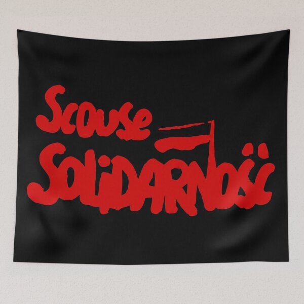 Item preview, Scouse Solidarnosc (Scouse Solidarity Red)  designed and sold by Texterns.