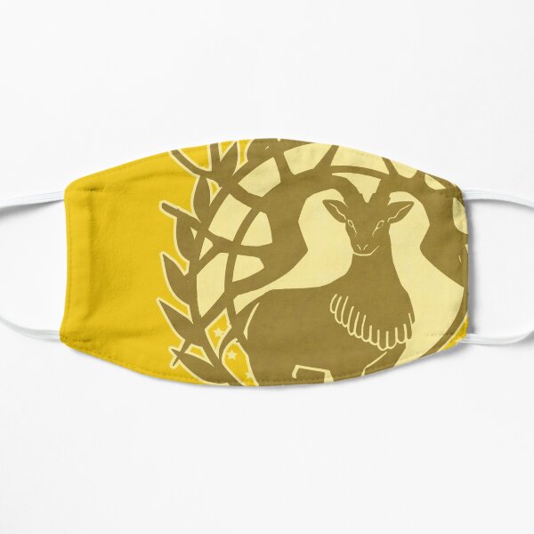 Golden Deer Flat Mask