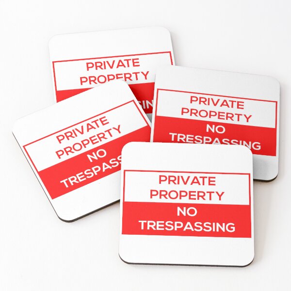 Item preview, No Trespassing designed and sold by Corbitron.