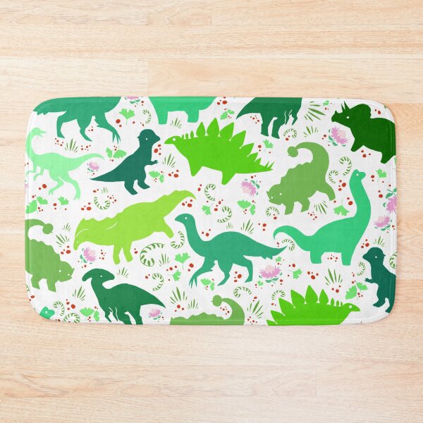 Item preview, Dinosaur Pattern - Little Herbivores (White) designed and sold by KBMasquerade.