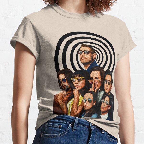 Parapluie de style bande dessinée 2 Academy T-shirt classique
