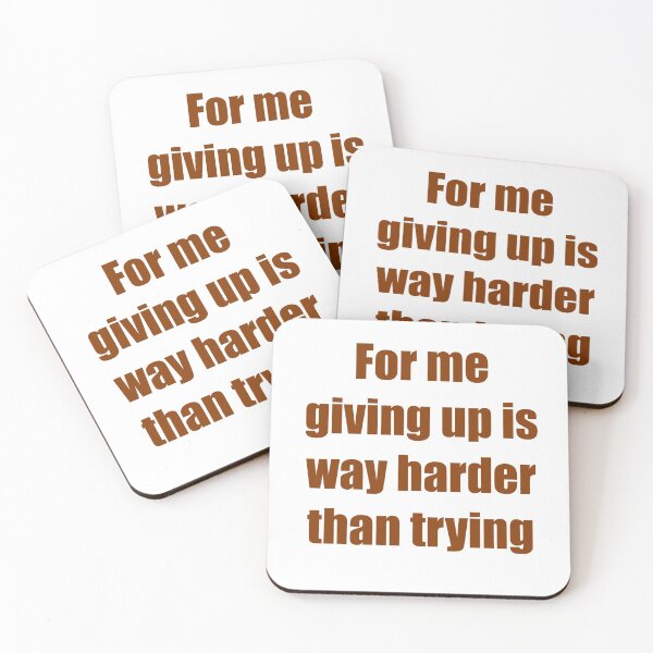Item preview, Kanye West Quotes Giving Up designed and sold by Hungrydots.