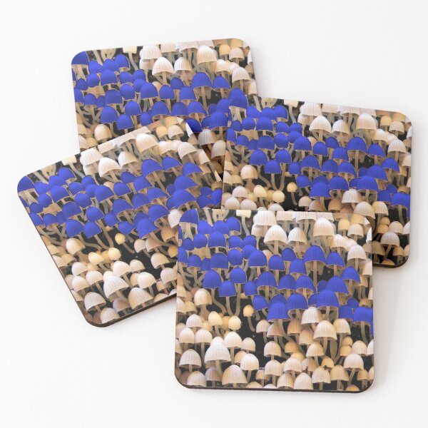 Item preview, Blue mushies designed and sold by CazDPhotos.