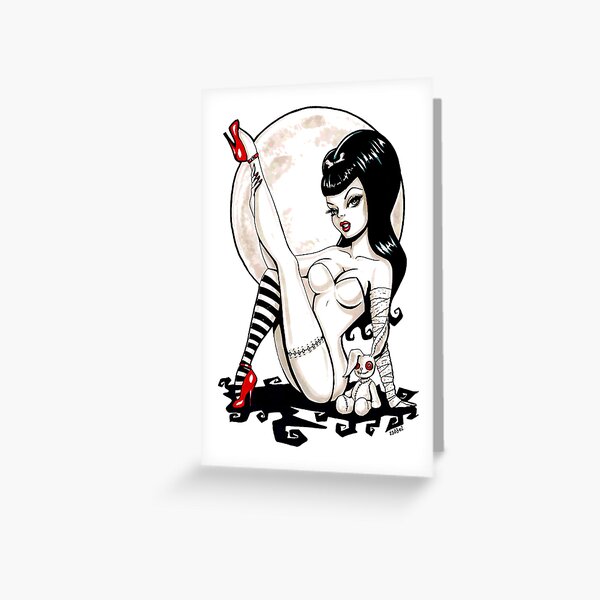 Alice in Zombieland -Alice does Zombieland (white) Greeting Card