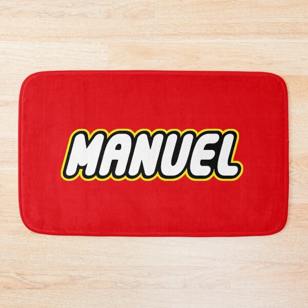 Item preview, LEtsGO Manuel personalize gift for mini builder and bricks fan designed and sold by Urosek.