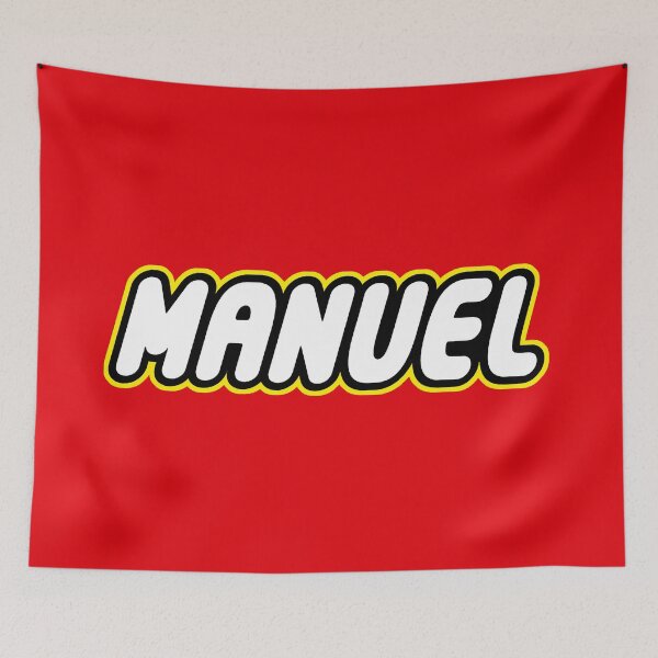 Item preview, LEtsGO Manuel personalize gift for mini builder and bricks fan designed and sold by Urosek.