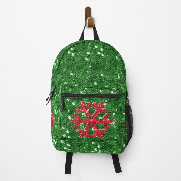 Item preview, Red Sequin-Look Snowflake designed and sold by Gravityx9.