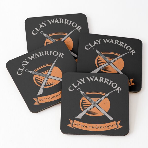 Item preview, Clay Warrior Get Your Hands Dirty | Pottery and Ceramics  designed and sold by Dancing Dolphin Crafts.
