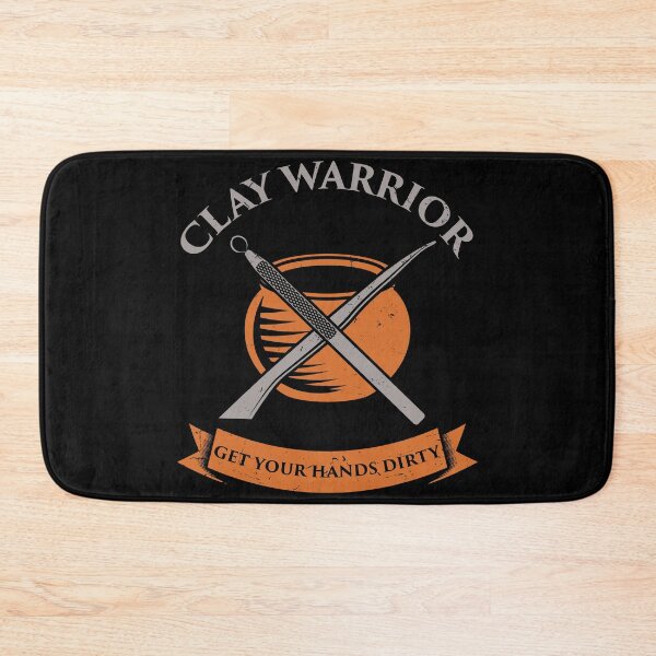 Item preview, Clay Warrior Get Your Hands Dirty | Pottery and Ceramics  designed and sold by Dancing Dolphin Crafts.