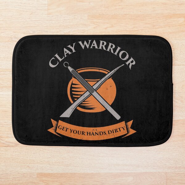 Item preview, Clay Warrior Get Your Hands Dirty | Pottery and Ceramics  designed and sold by Dancing Dolphin Crafts.