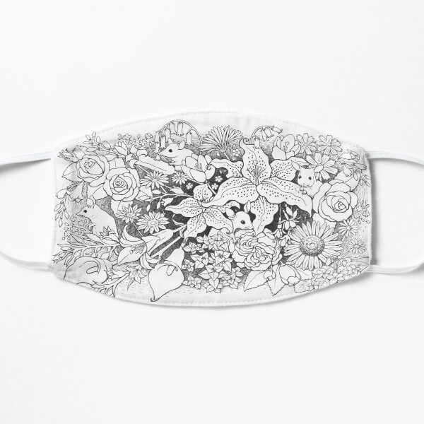 Bouquet Flat Mask