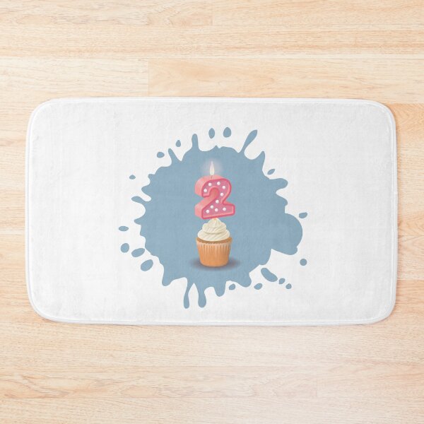 Item preview, Happy second birthday  number 2 muffin two years designed and sold by Urosek.