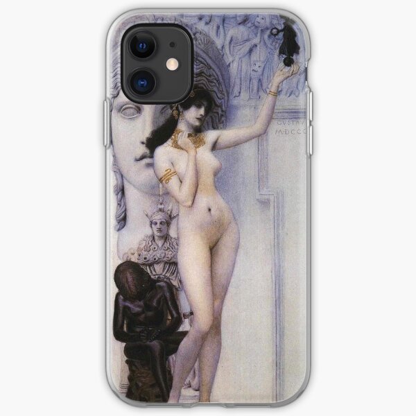 Gustav Klimt - Allegory Of Sculpture iPhone Soft Case