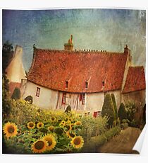 The Gardener's Cottage at ChĂ¢teau Chenonceau Poster