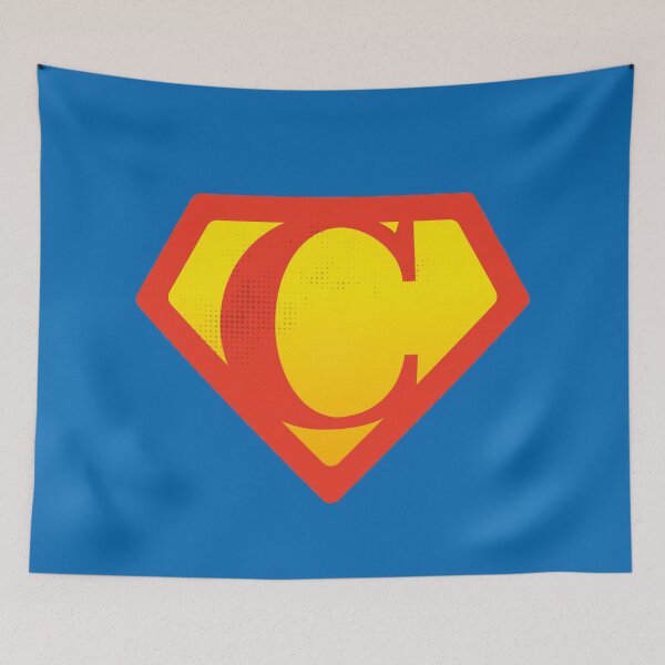 Item preview, C letter Super party for superhuman personalize alphabet Charlie, chloe or Charlotte designed and sold by Urosek.