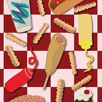 Artwork thumbnail, Cookout Couture by Frannotated