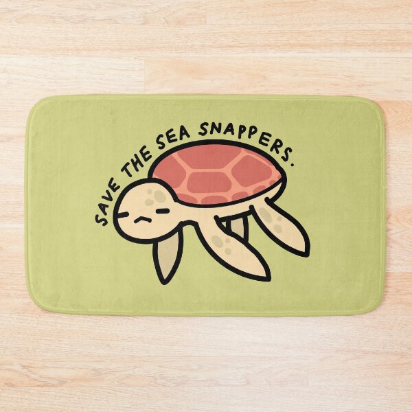 Item preview, Save the Sea Snappers - Save the Turtles  designed and sold by PeacePlanet.