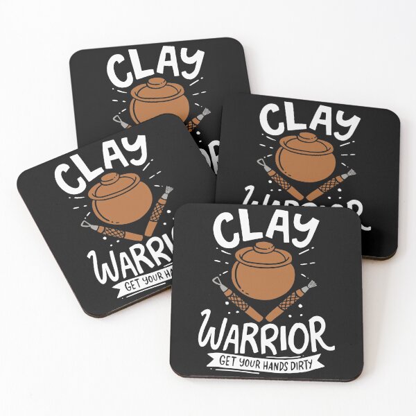 Item preview, Clay Warrior Get Your Hands Dirty | Pottery and Ceramics  designed and sold by Dancing Dolphin Crafts.