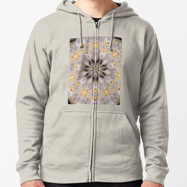 "kaleidoscope" Zipped Hoodie by KathleenDawson Redbubble