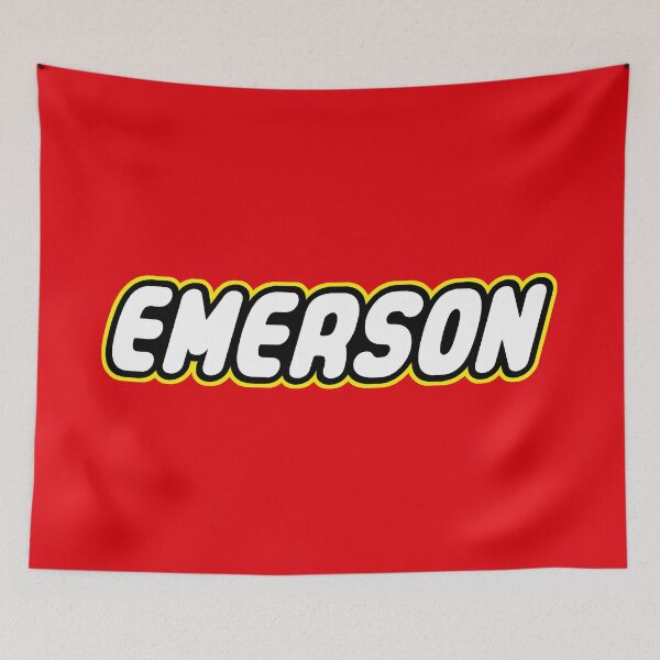 Item preview, Emerson LEtsGO personalize gift for mini builder and bricks fan designed and sold by Urosek.