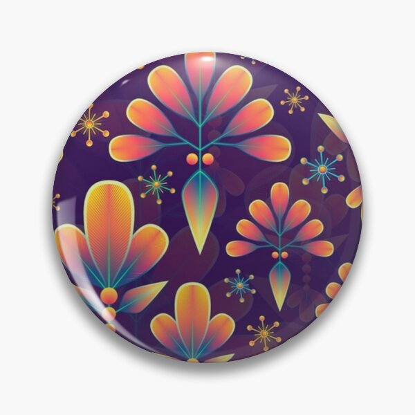 Item preview, golden flower pattern designed and sold by Vishal Varma.