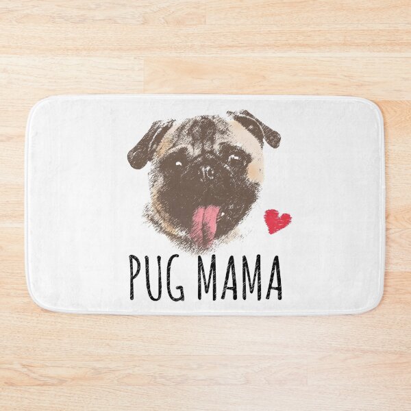 Item preview, Pug Mama Cute Dog Mom designed and sold by shokA Design.