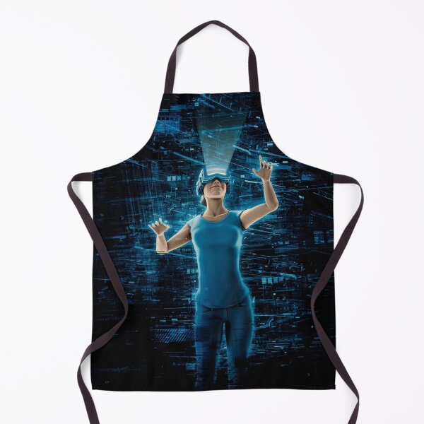 Item preview, Virtual Reality User Woman designed and sold by GrandeDuc.