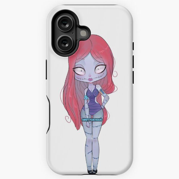 Pin Up Doll Cosplay Art (Full Length) iPhone Tough Case