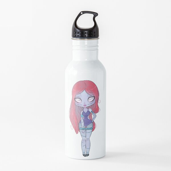 Pin Up Doll Cosplay Art (Full Length) Water Bottle